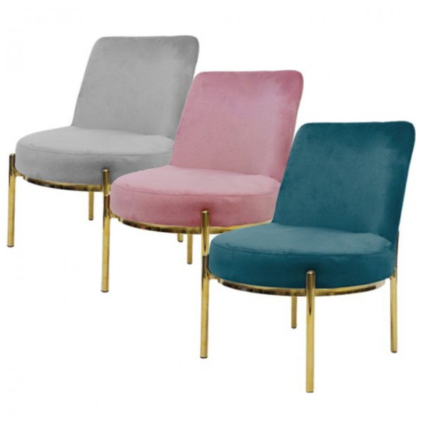 levin single sofa - gold <br> (레빈 싱글 소파-골드)